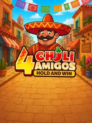 4 Chili Amigos Hold and Win — Playson pokie